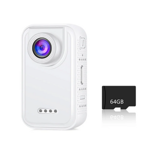 Waterproof 2K Thumb-Size Action Camera with 1.47"HD Screen