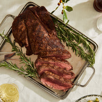 Steakhouse Surf & Turf Set: Snow Crab Clusters 4 lb + USDA Choice Beef Tenderloin 3.75–4.25 lb